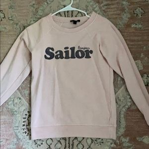 J CREW - XS pink crew neck!!! 🌸